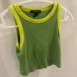 Forever 21 Lime and Chartreuse Tank Top